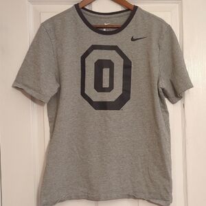 Nike Heather Gray Tee with Black OSU Logo!